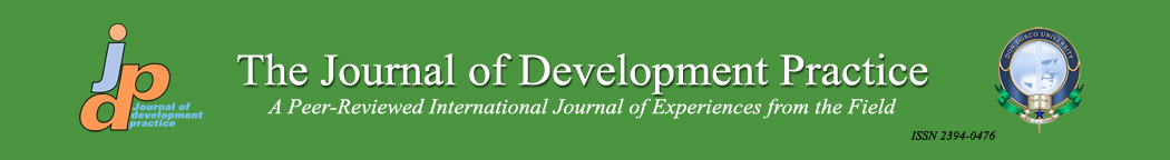 The Journal of Development Practice: A Peer-Reviewed International Journal of Experiences from the Field